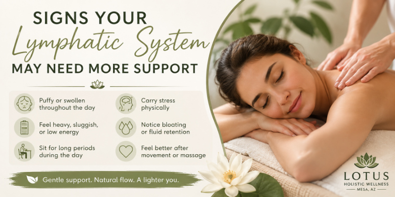 Signs Your Lymphatic System May Need More Support